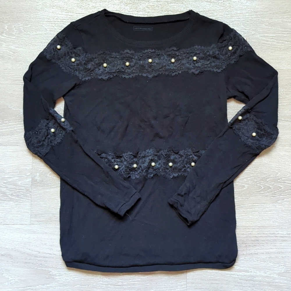 Pearl Sweater Black